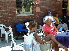 Joan (Joanne) Dorrough; Family reunion at George s house